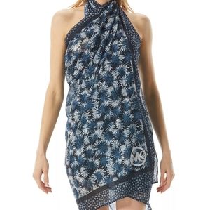 Women's Printed Michael Kors Cover-Up/Scarf